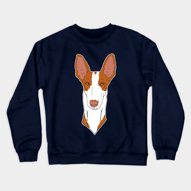 Ibizan Hound Classic Crewneck Sweatshirt by Geekybat